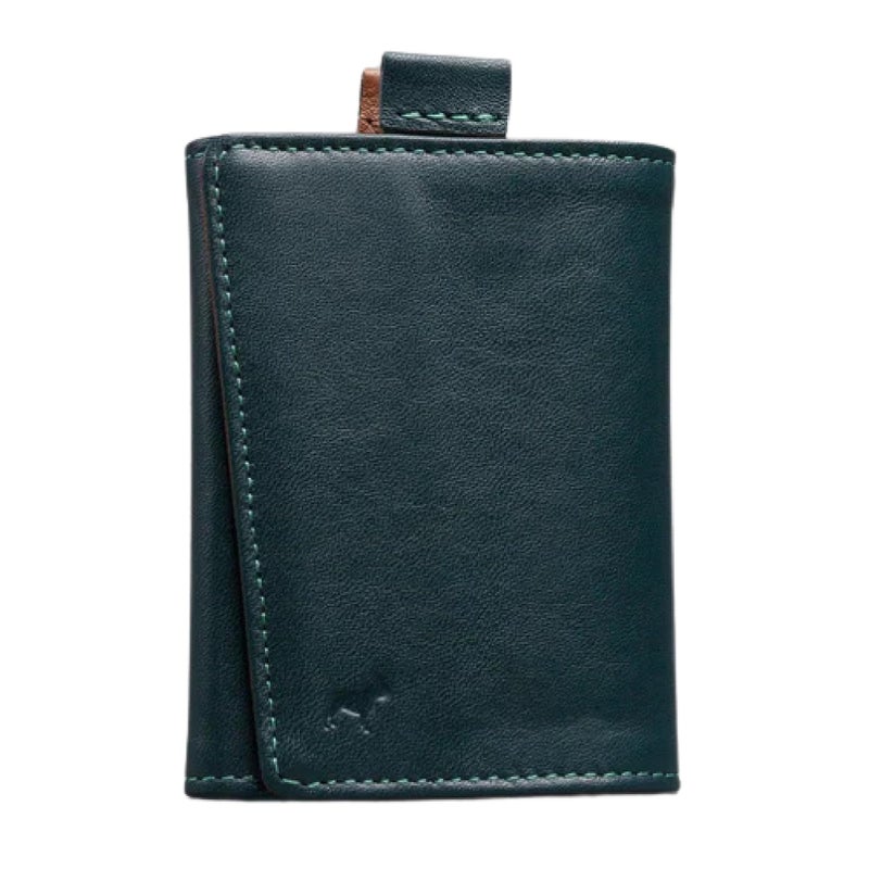 The Frenchie Co. - Speed Wallet Mini - Ultra-Slim RFID Card Holder - Quick-Access Pull Tab - Minimalist Front Pocket Wallet in Full-Grain Italian Leather - Image 1